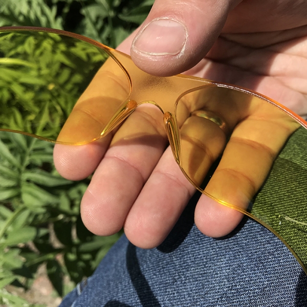 ОКУЛЯРИ ЗАХИСНІ GLOBAL VISION TURBOJET AMBER LENS